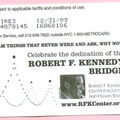 Celebrate the dedication of the Robert F. Kennedy Bridge